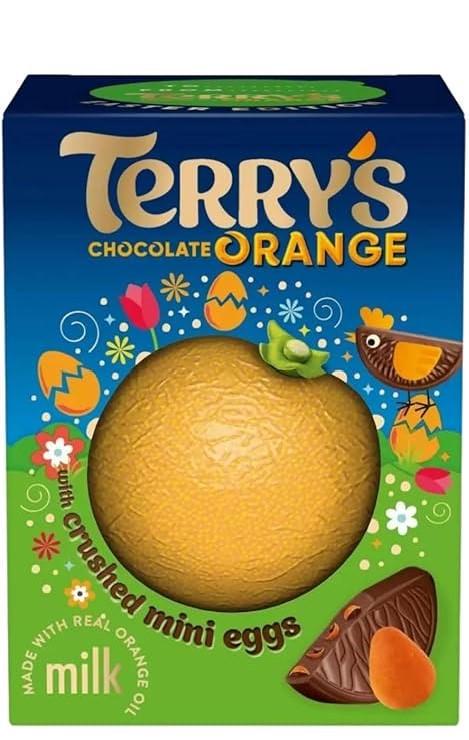 Шоколадний апельсин Terry's With Crushed Mini Eggs 152 г (2149006752)