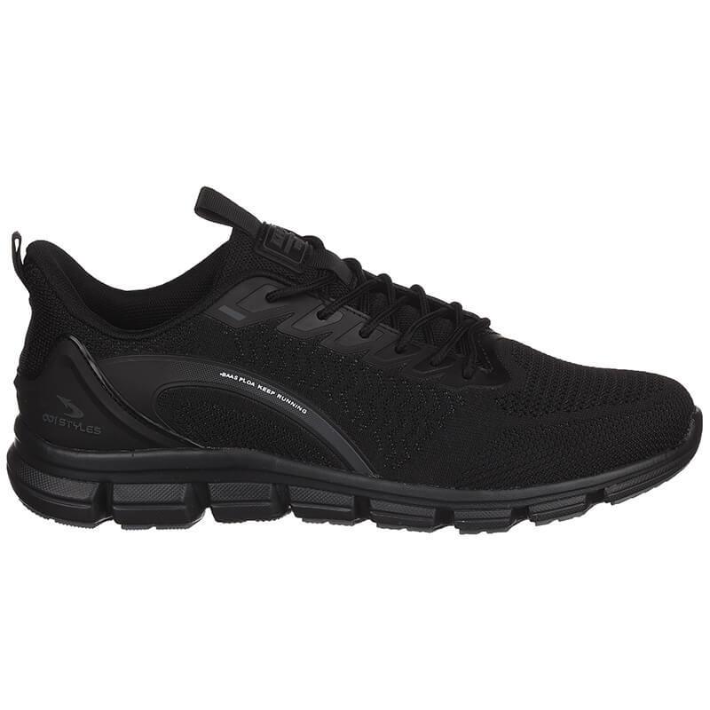 Кросівки чоловічі BaaS M7393-1C текстиль р. 44 Чорний (03340) - фото 2 Кросівки чоловічі BaaS M7393-1C текстиль р. 44 Чорний (03340) - фото 2