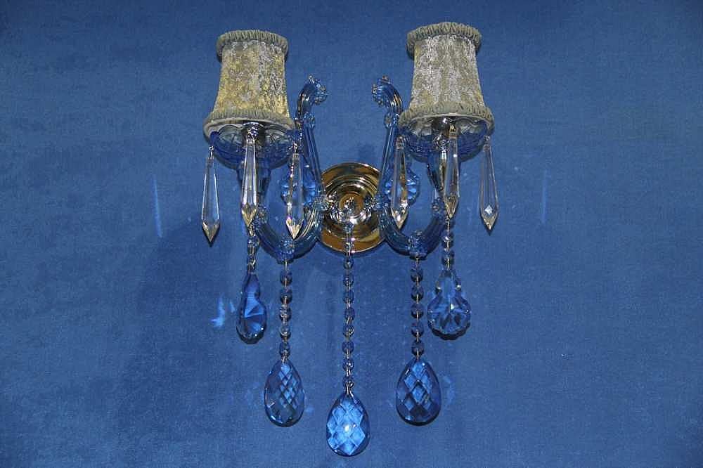 Бра свеча Ray B8603/2W BL (IR005165)