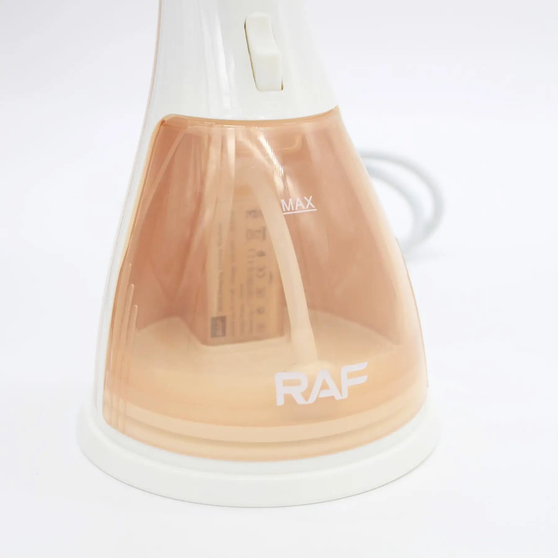 Відпарювач ручний RAF 1214G вертикальний 1500 Вт Помаранчевий (01892) - фото 3