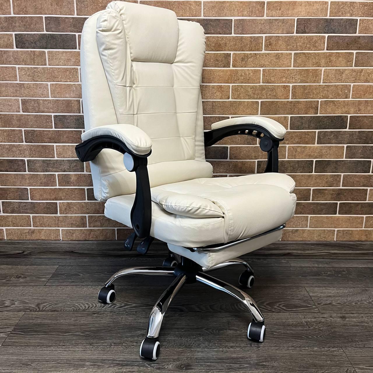 Крісло офісне BOSS KO22K Бежевий - фото 1