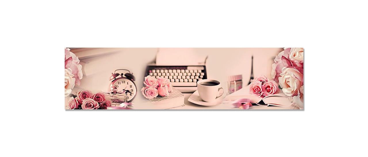 Наклейка виниловая на кухню Zatarga Утренний букет роз 650х2500 мм (1289776667)