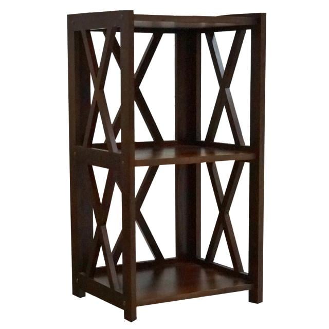 Етажерка дерев’яна Скіф 3 полиці Е-73 44х40х85 см Горіх (25553248)