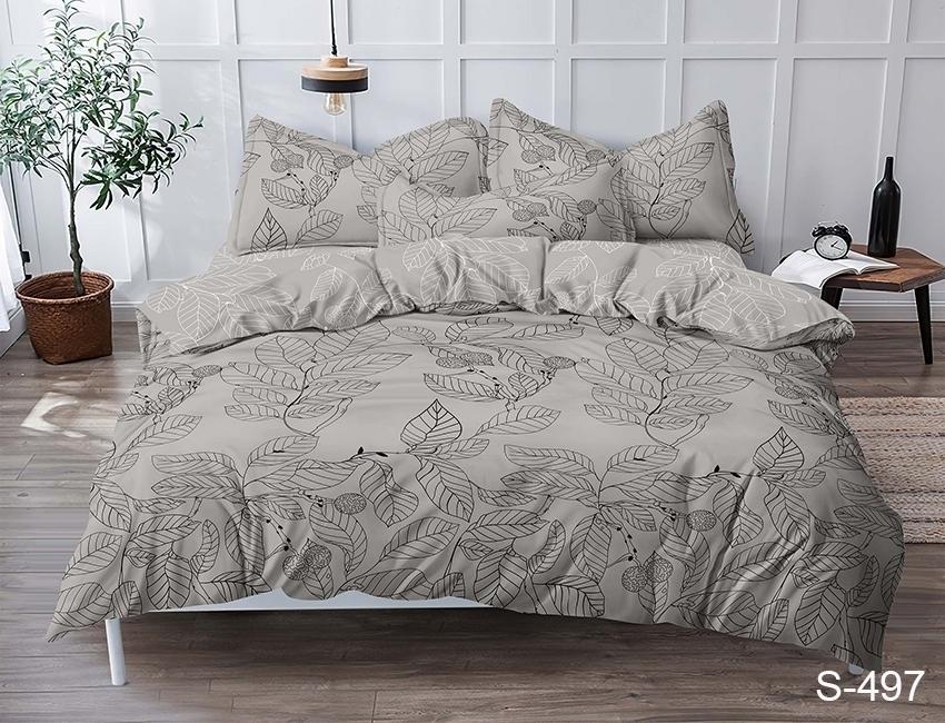 Комплект постельного белья TAGtekstil евро наволочки 50x70 см (S497)