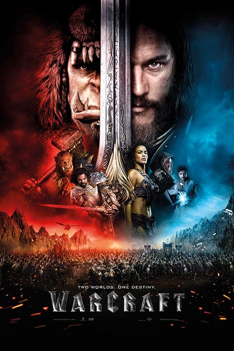 Постер плакат Warcraft One Sheet 61x91,5 см