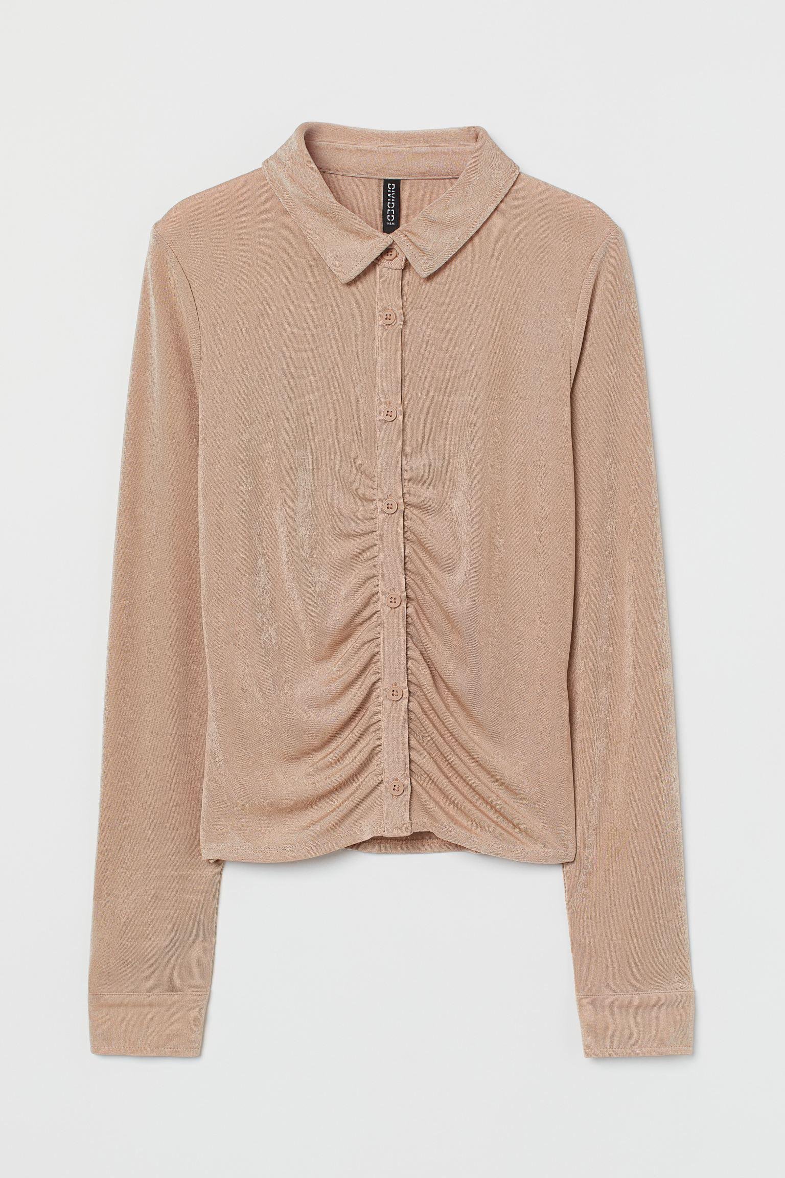 Блуза S Светло-бежевый (9741034ral)