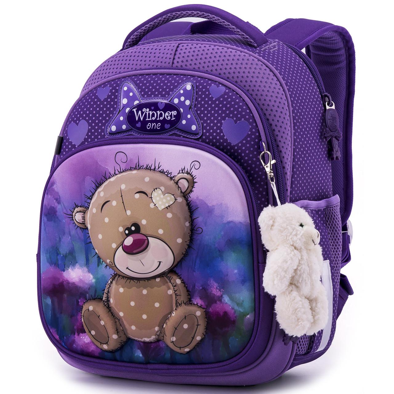 Ранець шкільний для дівчаток Winner One 7006 для 1-4 класу (1658141190)