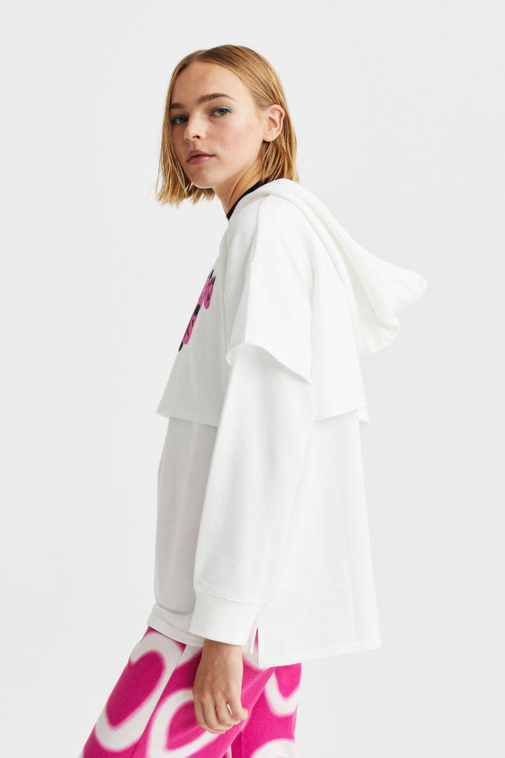 Худи оверсайз S Белый (1126707arl) - фото 2 Худи оверсайз S Белый (1126707arl) - фото 2