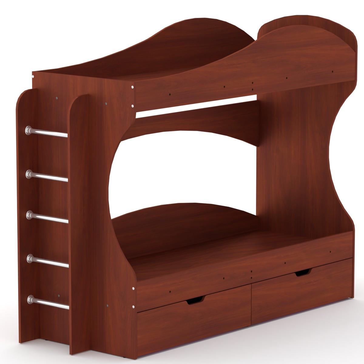 Ліжко двоярусне Компаніт 70x190 см Яблуня (26889689) - фото 1 Ліжко двоярусне Компаніт 70x190 см Яблуня (26889689) - фото 1