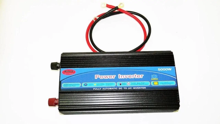 Автомобильный преобразователь напряжения Wimpex 12-220V 5000W (1-4-3683) - фото 6 Автомобильный преобразователь напряжения Wimpex 12-220V 5000W (1-4-3683) - фото 6