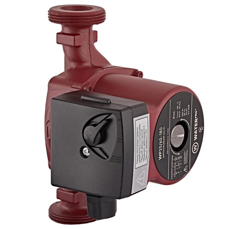 Насос циркуляционный Waterpro WP25/60-180 с кабелем без гаек (OL-WP3340)