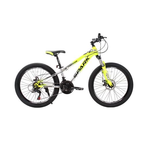 Велосипед Spark Forester JR колеса 24" стальная рама 11" Желтый с серым (000224693)