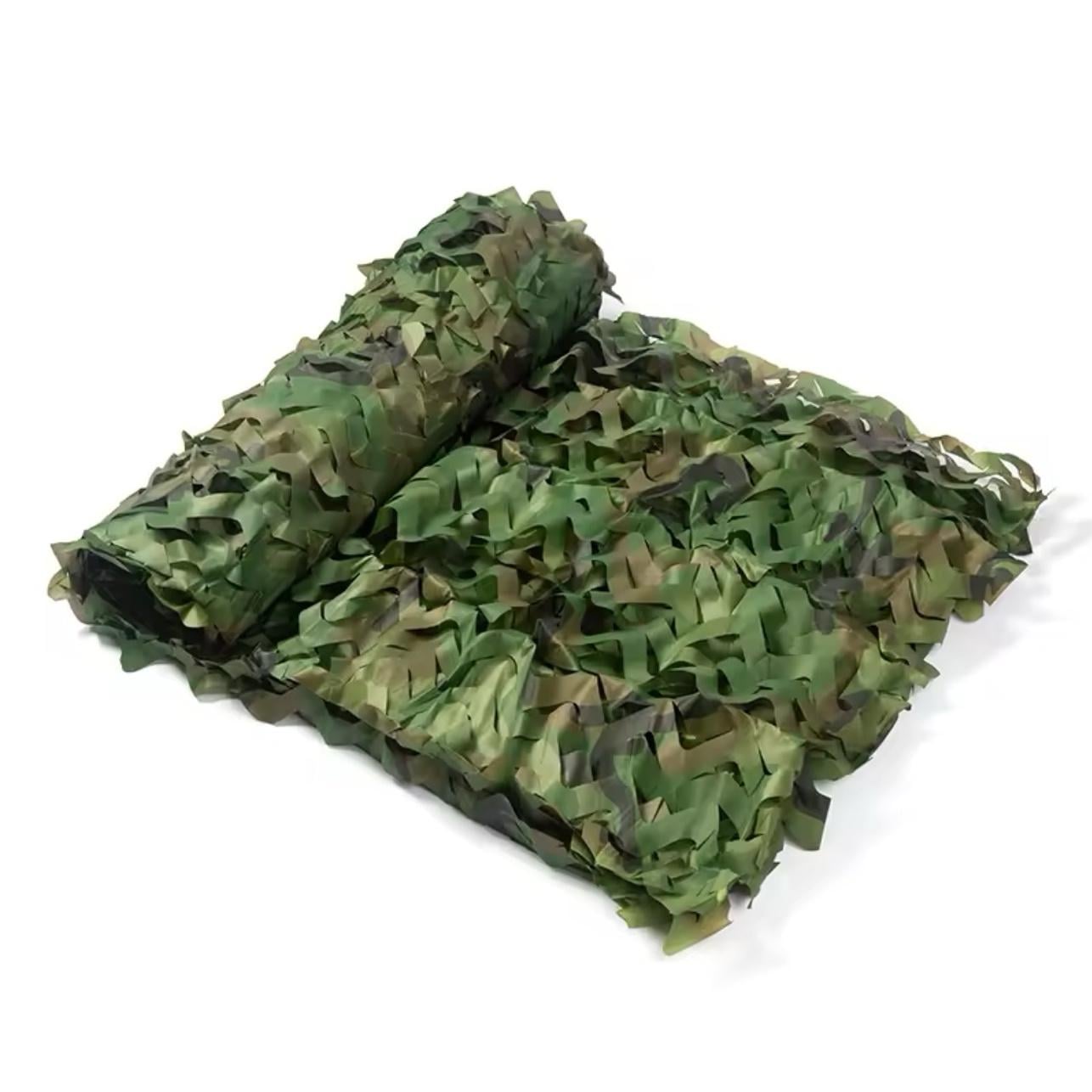 Сітка маскувальна двошарова синтетична з основою вічко Woodland/Oxford 210D 10х10 см/3х10 м (С0005290)