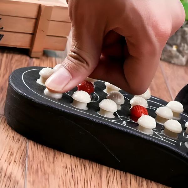 Тапочки рефлекторные массажные р. 38-39 (C01229-1) - фото 8 Тапочки рефлекторные массажные р. 38-39 (C01229-1) - фото 8