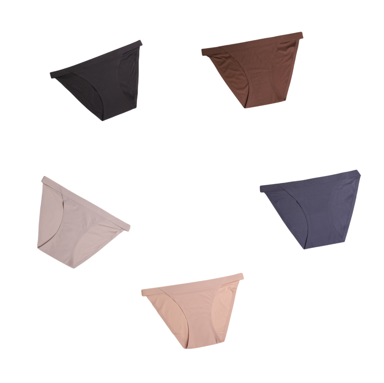 Труси слипи безшовні 5 шт. Різнокольорові (2829303049)