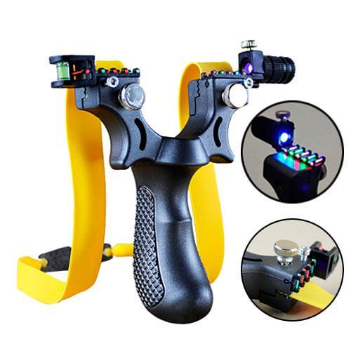 Рогатка с ночным прицелом и уровнем 400 м для спорта/охоты/рыбалки Grey (424600) - фото 2 Рогатка с ночным прицелом и уровнем 400 м для спорта/охоты/рыбалки Grey (424600) - фото 2