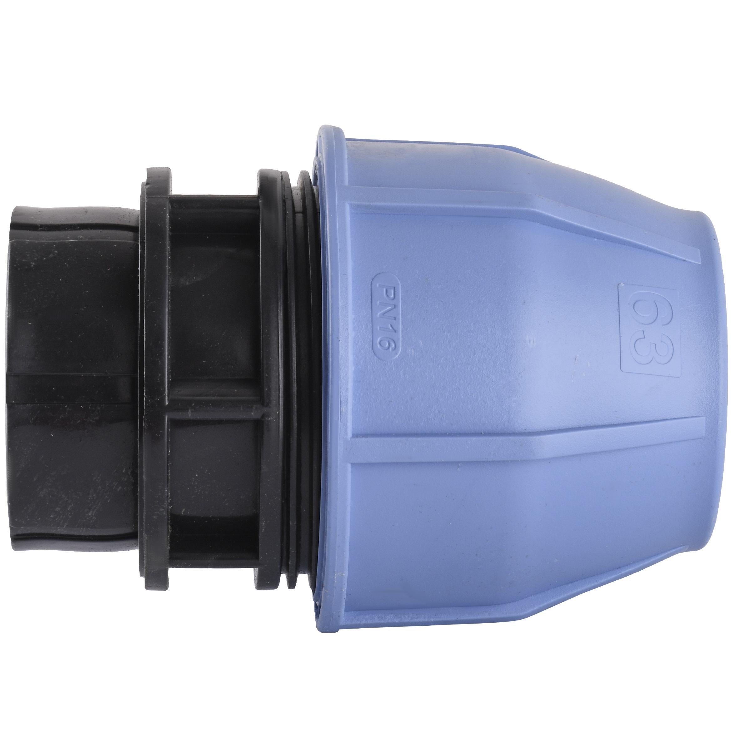 Муфта ПНД Vsplast 63 мм x 2" ВР 2002 (000007887)