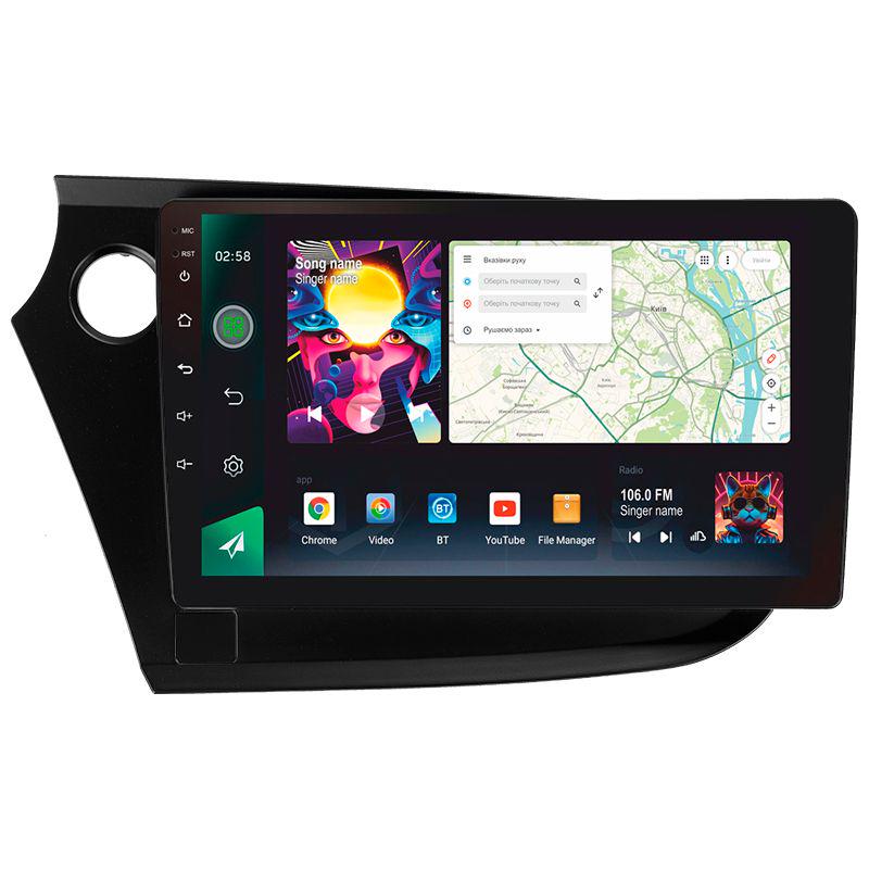 Магнитола штатная Sigma PRO 98128 2K 8/128 GB Honda Insight 2 LHD 2009-2014 9" (AR-78384)