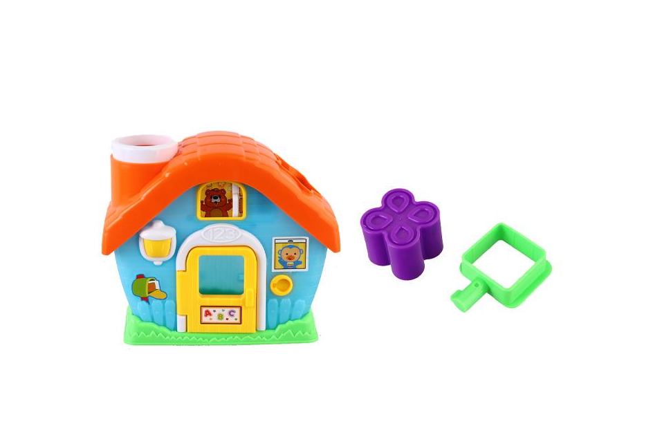 Гра будинок/сортер A-Toys 18 см 5 фігур/рухливі деталі 22x23x10,5 см (MTT-176948)
