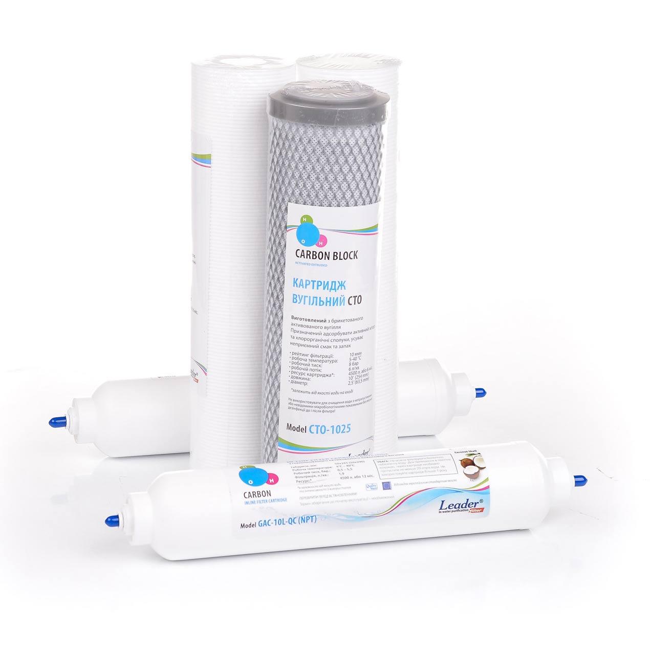 Набір змінних картриджів Leader 5 шт.