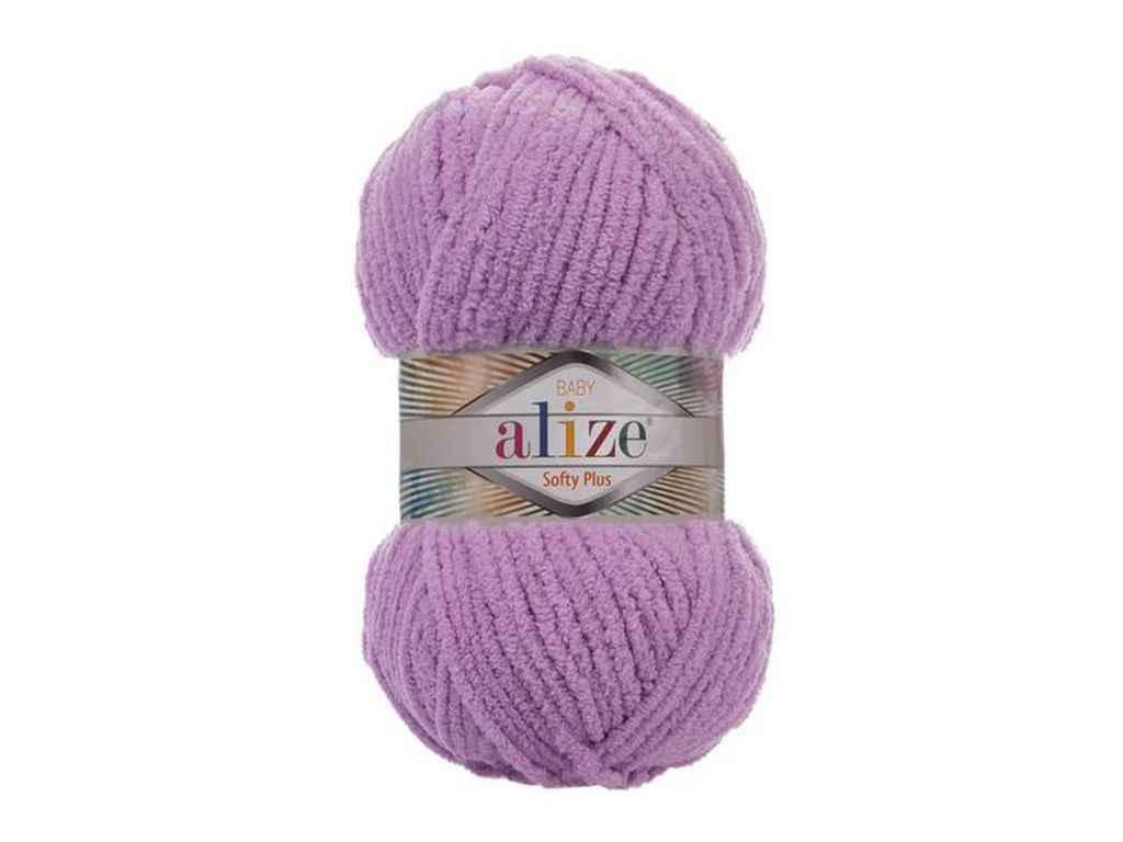 Пряжа Alize Softy Plus 100% микрополиэстер 100 г 120 м 5 шт. цвет 47 Багряник (969557)