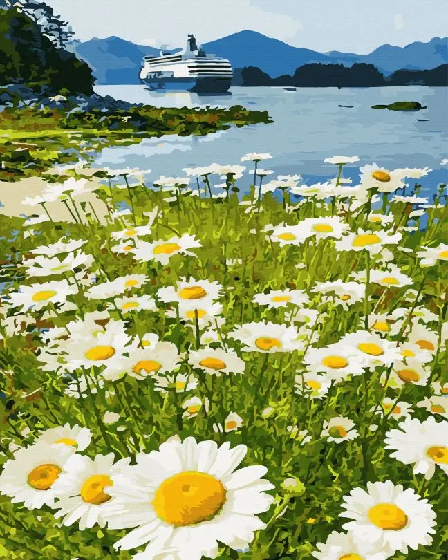 Картина по номерам Brushme Живописный пейзаж 40x50 см (BRM45453) Картина по номерам Brushme Живописный пейзаж 40x50 см (BRM45453)