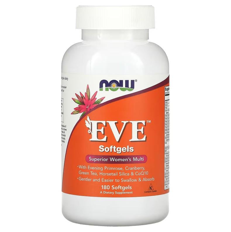 Витамины Now Foods EVE Superior Women's Multi 180 капсул