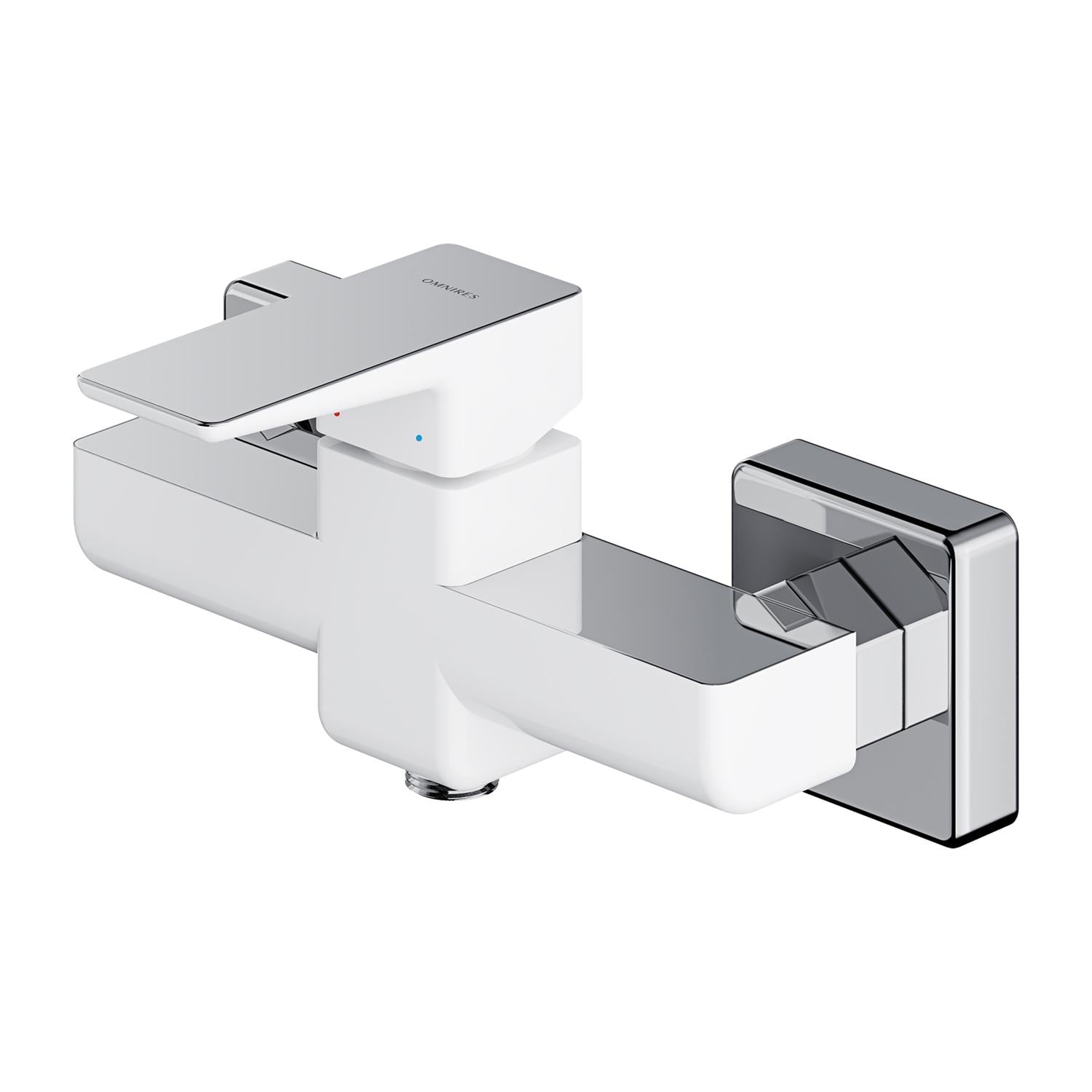 Смеситель для душа Omnires Parma PM7440CRB Белый (169355)