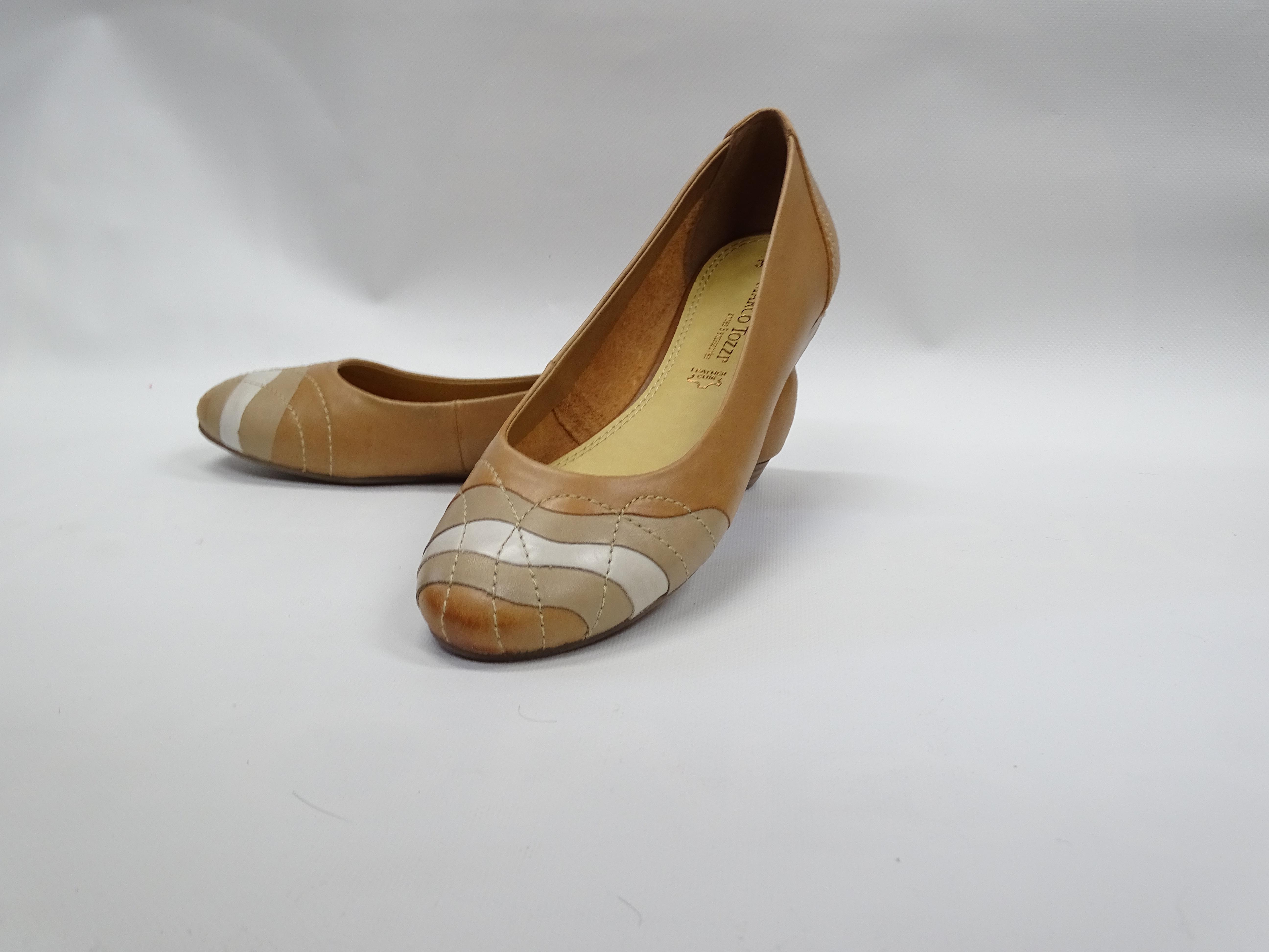 Балетки жіночі 2\2-22117\22 431 р. 39 Кемел/Білий