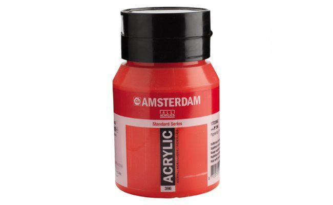 Акриловая краска Amsterdam Royal Talens 500 мл 396 Красный нефтяной средний (Az1-8712079044190)