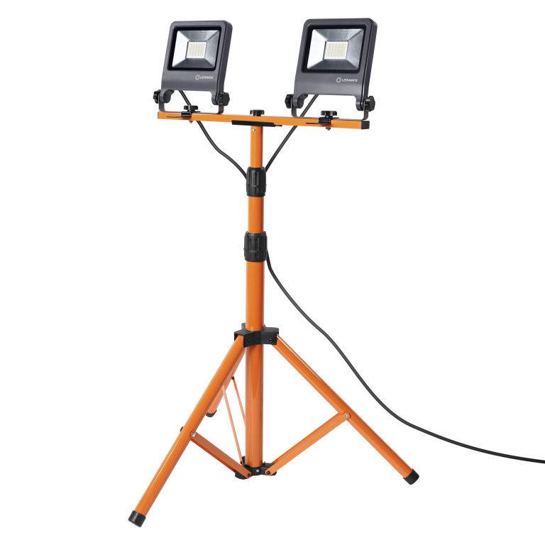 Прожектор Osram Worklight Tripod LED 2x30W 220V 5400lm 4000K 1750x780x680 мм IP65 со штативом (4099854572210) - фото 2