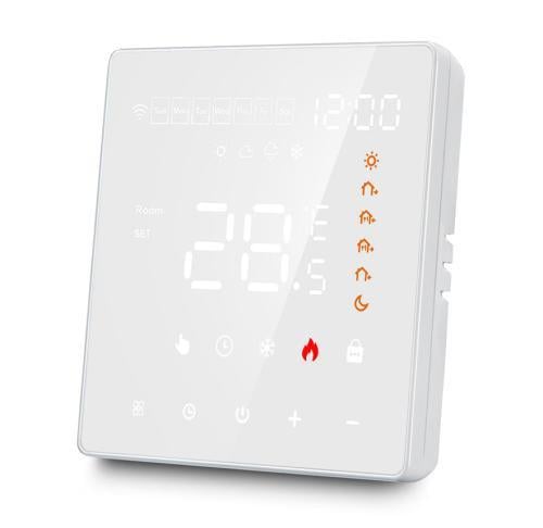 Терморегулятор програмований In-Therm PWT-081 Wi-Fi White (22735379) - фото 2 Терморегулятор програмований In-Therm PWT-081 Wi-Fi White (22735379) - фото 2