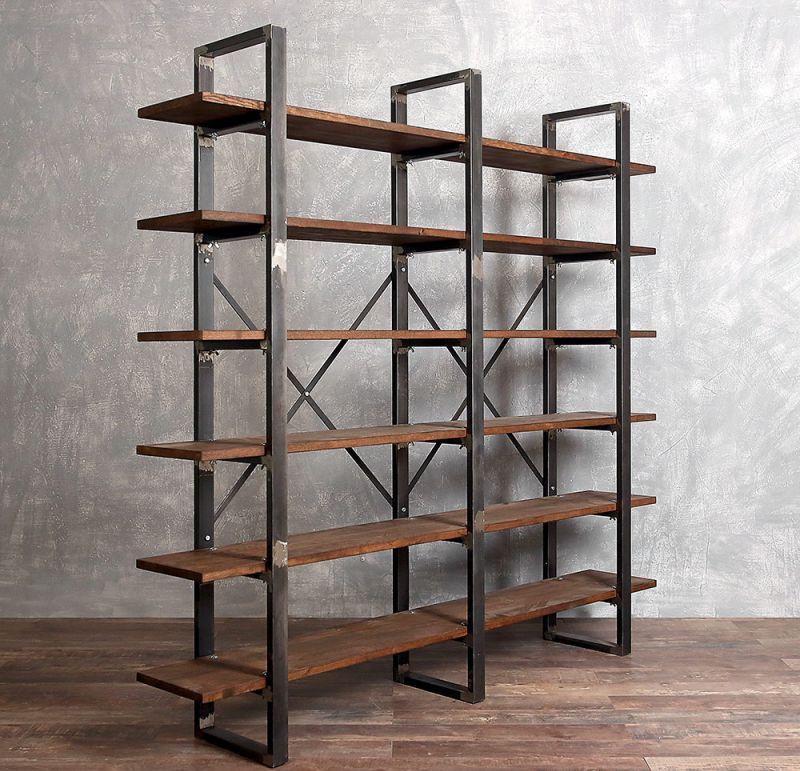 Стеллаж для хранения 2030х2000х300 мм Коричневый (NS-1798)