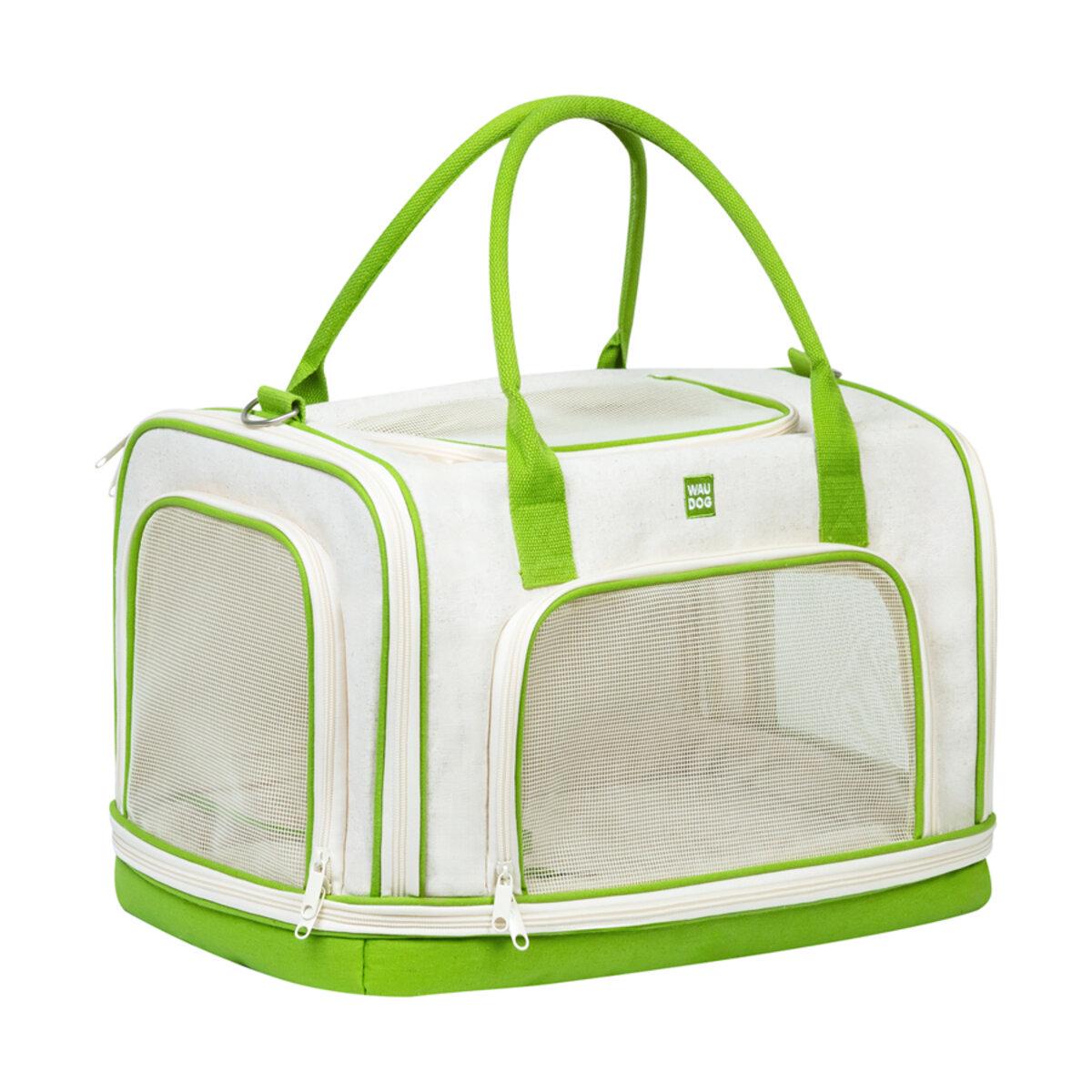 Сумка-переноска Waudog Relax Eco для котів та дрібних порід собак до 8 кг 47x30x28 см (26456526) Сумка-переноска Waudog Relax Eco для котів та дрібних порід собак до 8 кг 47x30x28 см (26456526)