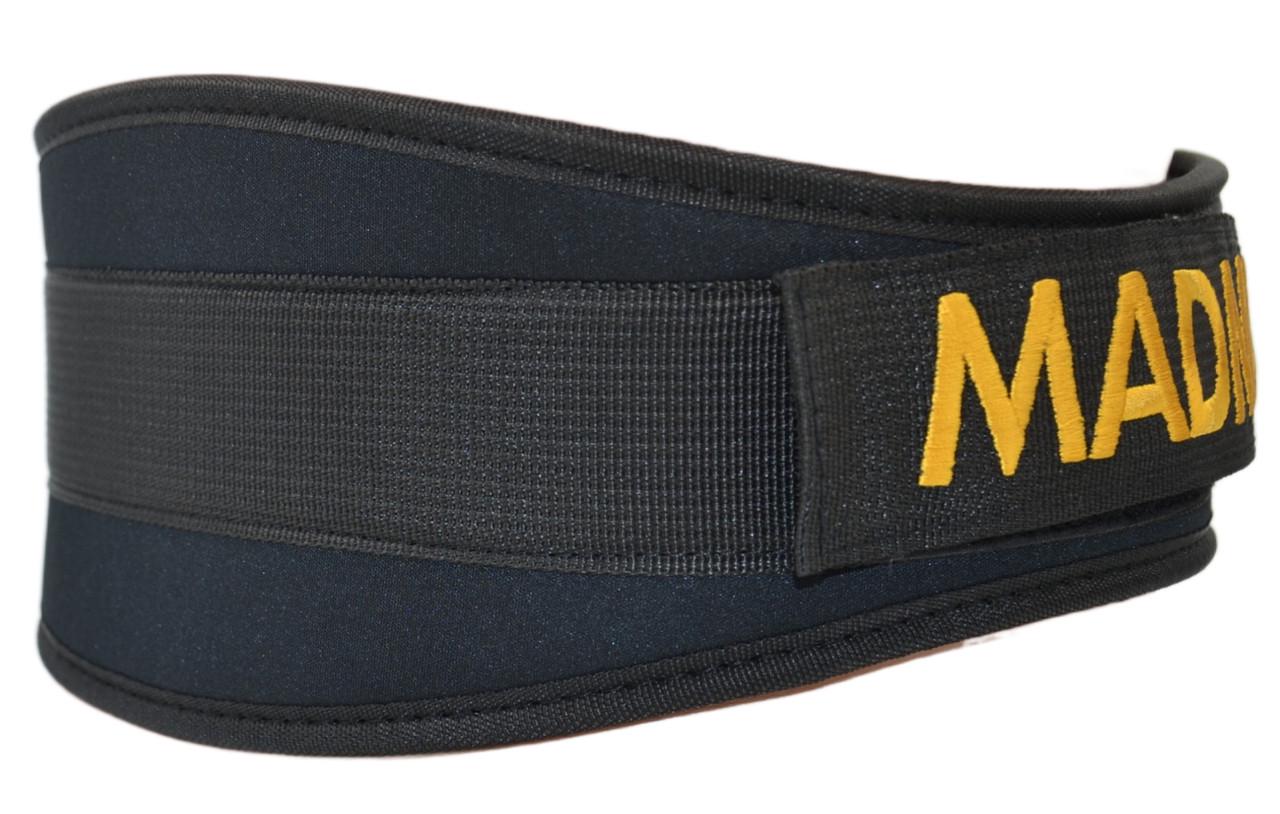 Пояс для тяжелой атлетики MadMax MFB-313 Body Conform неопреновый XL Black (58-68-MFB-313_XL) - фото 3
