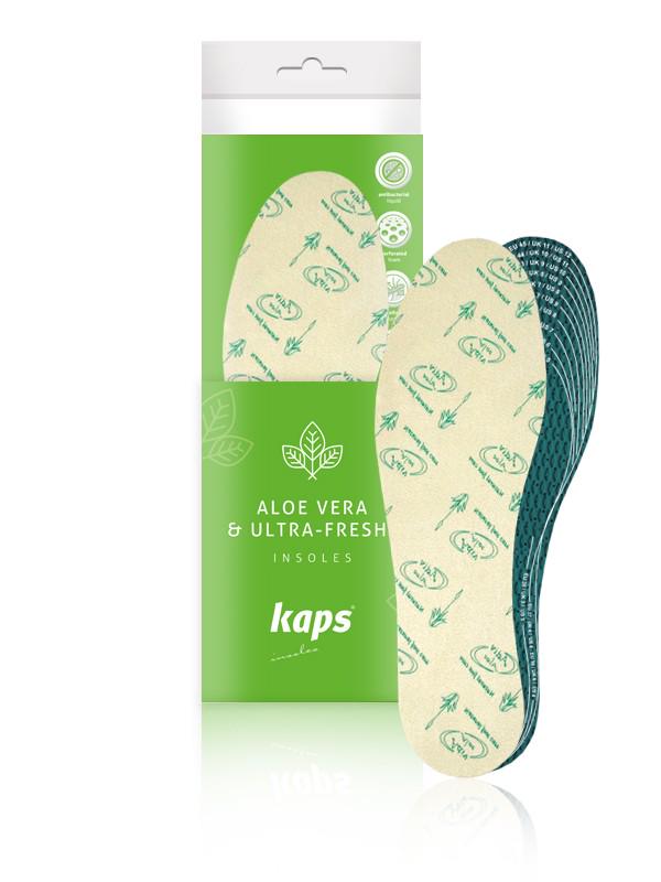 Стельки гигиенические Kaps Aloe Vera & Ultra-Fresh для вырезания (2*51144) Стельки гигиенические Kaps Aloe Vera & Ultra-Fresh для вырезания (2*51144)