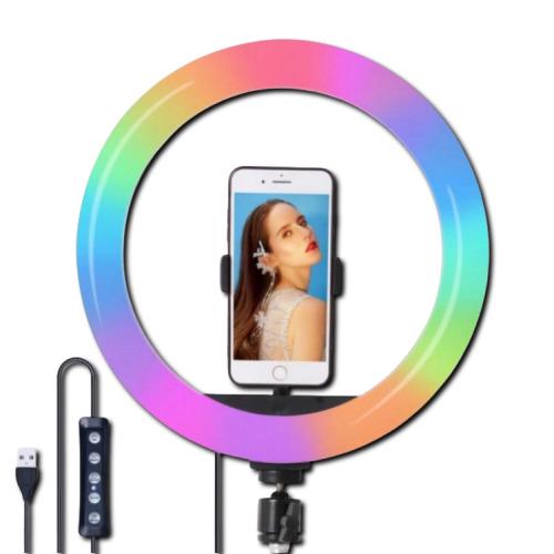 Кольцевая лампа 3D 30RGB USB 30 см (40922-3D-30RGB_323) Кольцевая лампа 3D 30RGB USB 30 см (40922-3D-30RGB_323)