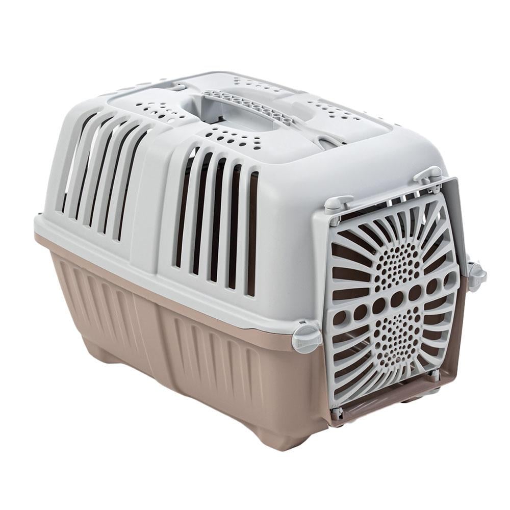 Переноска для тварин MPS Pratiko 1 двері пластикові 48х31,5х33 см Red