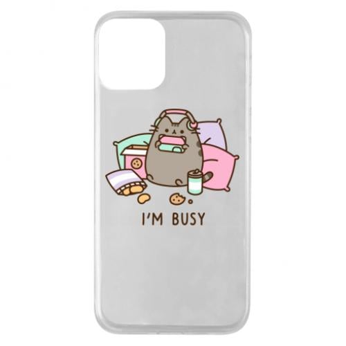 Чехол для iPhone 11 Pusheen I'm Busy