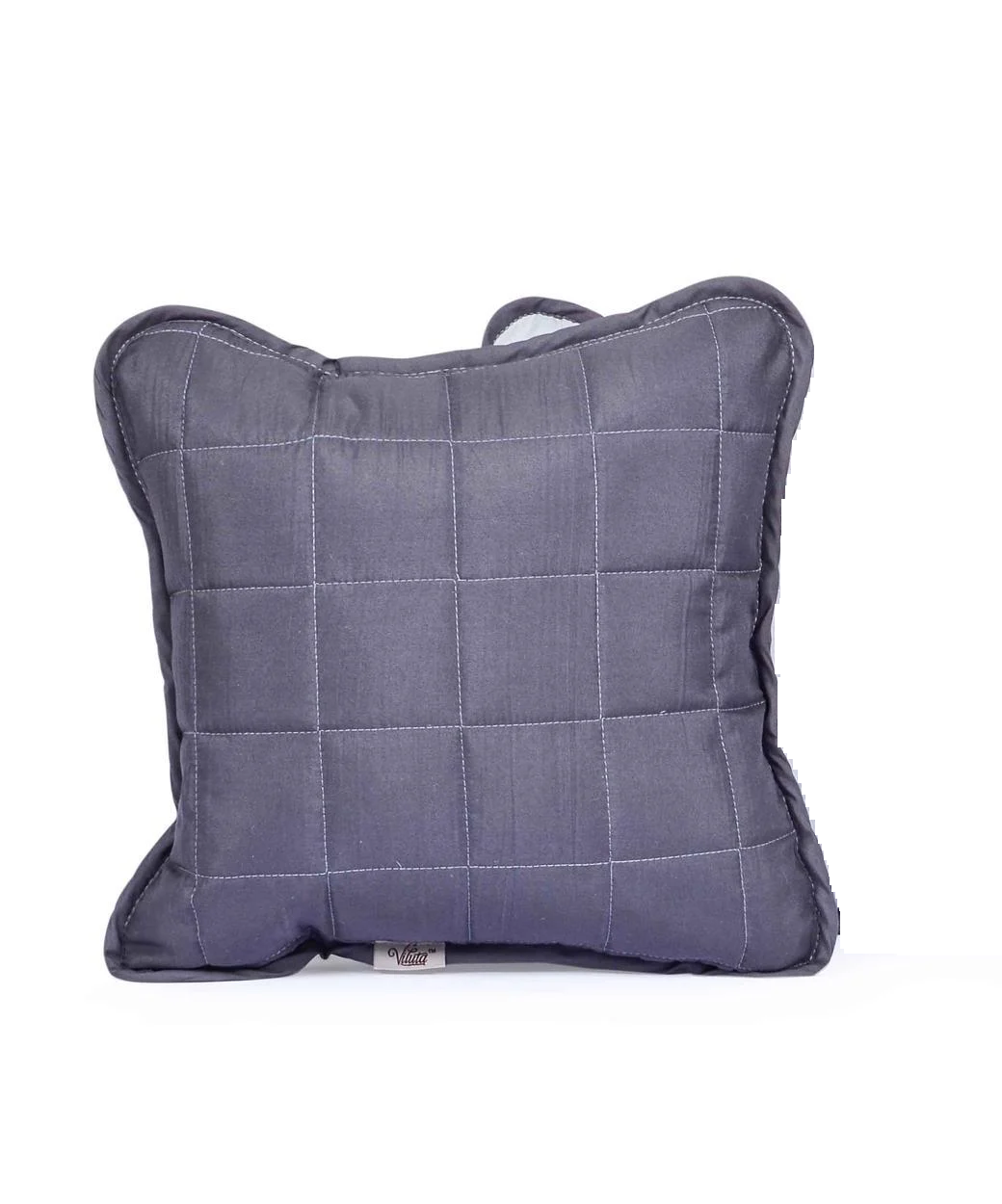 Чехол на подушку Viluta Дуэт микрофибра стеганный 50x70 см Графитовый (25897966) Чехол на подушку Viluta Дуэт микрофибра стеганный 50x70 см Графитовый (25897966)