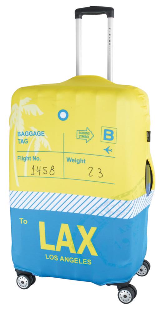 Чехол для чемодана Airtex 337/LAX M Разноцветный (55576150735)