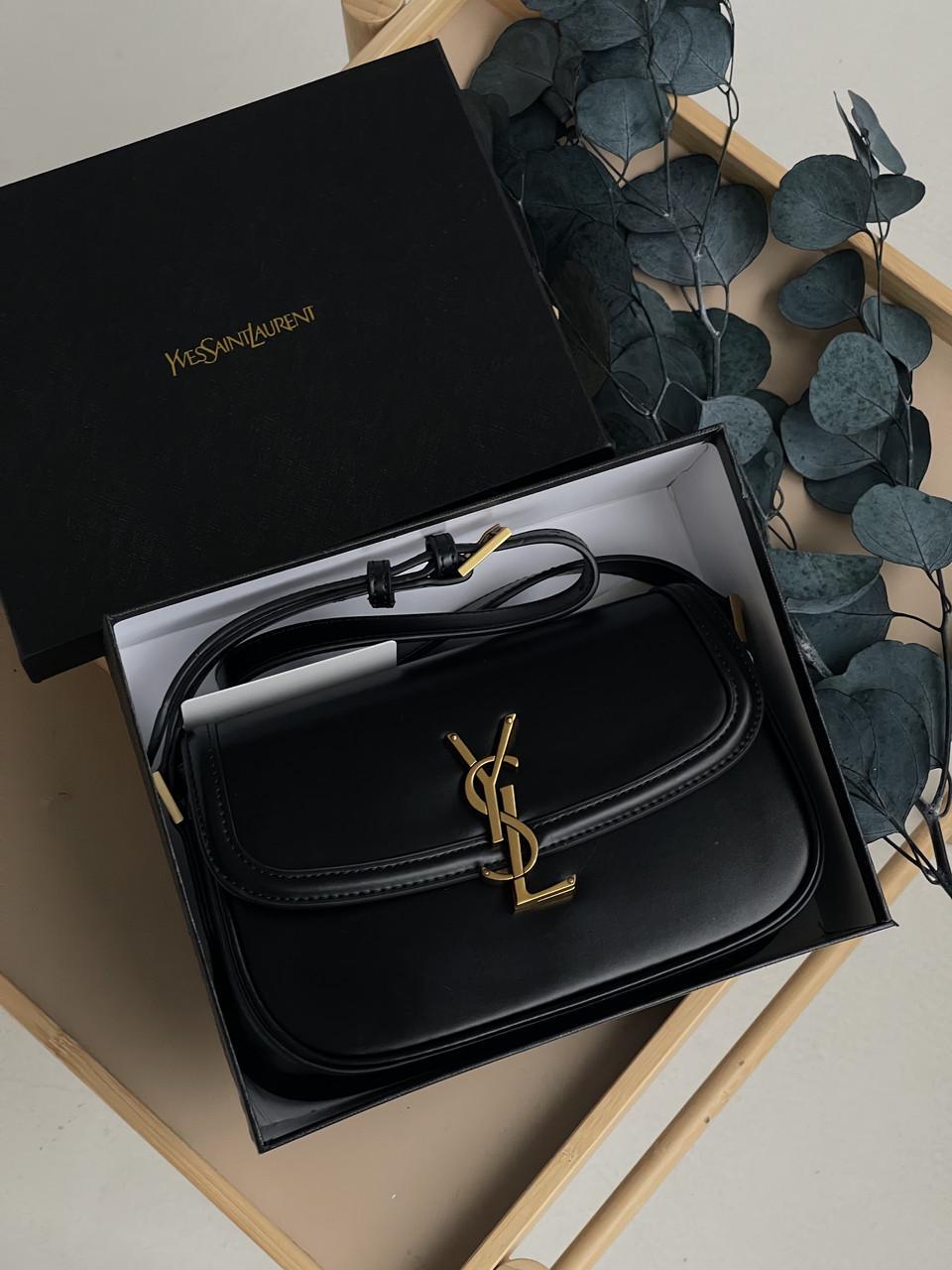 Сумка-клатч женская Yves Saint Laurent Solferino medium leather shoulder bag YSL Черный (2854798823) Сумка-клатч женская Yves Saint Laurent Solferino medium leather shoulder bag YSL Черный (2854798823)