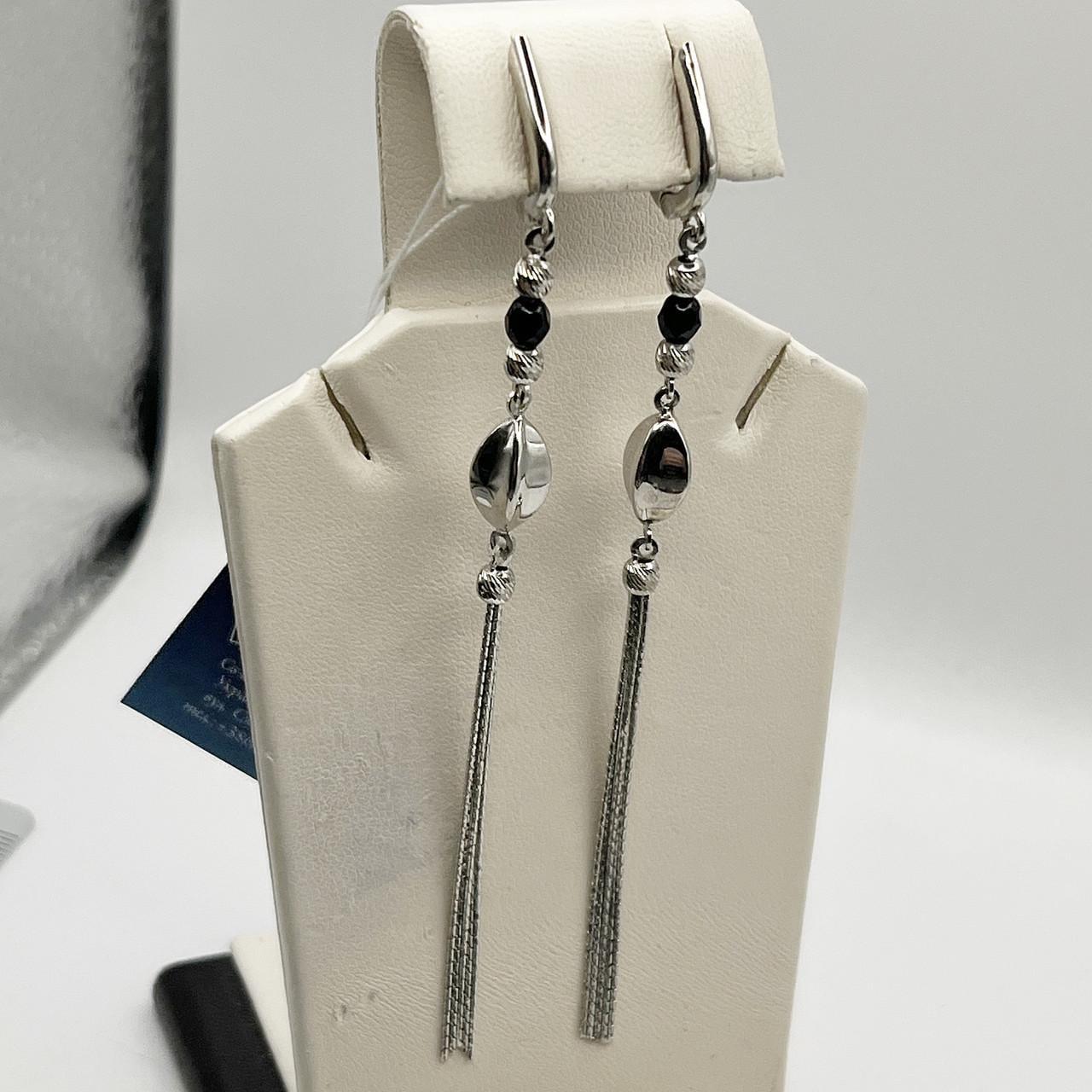 Серебряные серьги с агатом 5,18 г (2599977789) Серебряные серьги с агатом 5,18 г (2599977789)