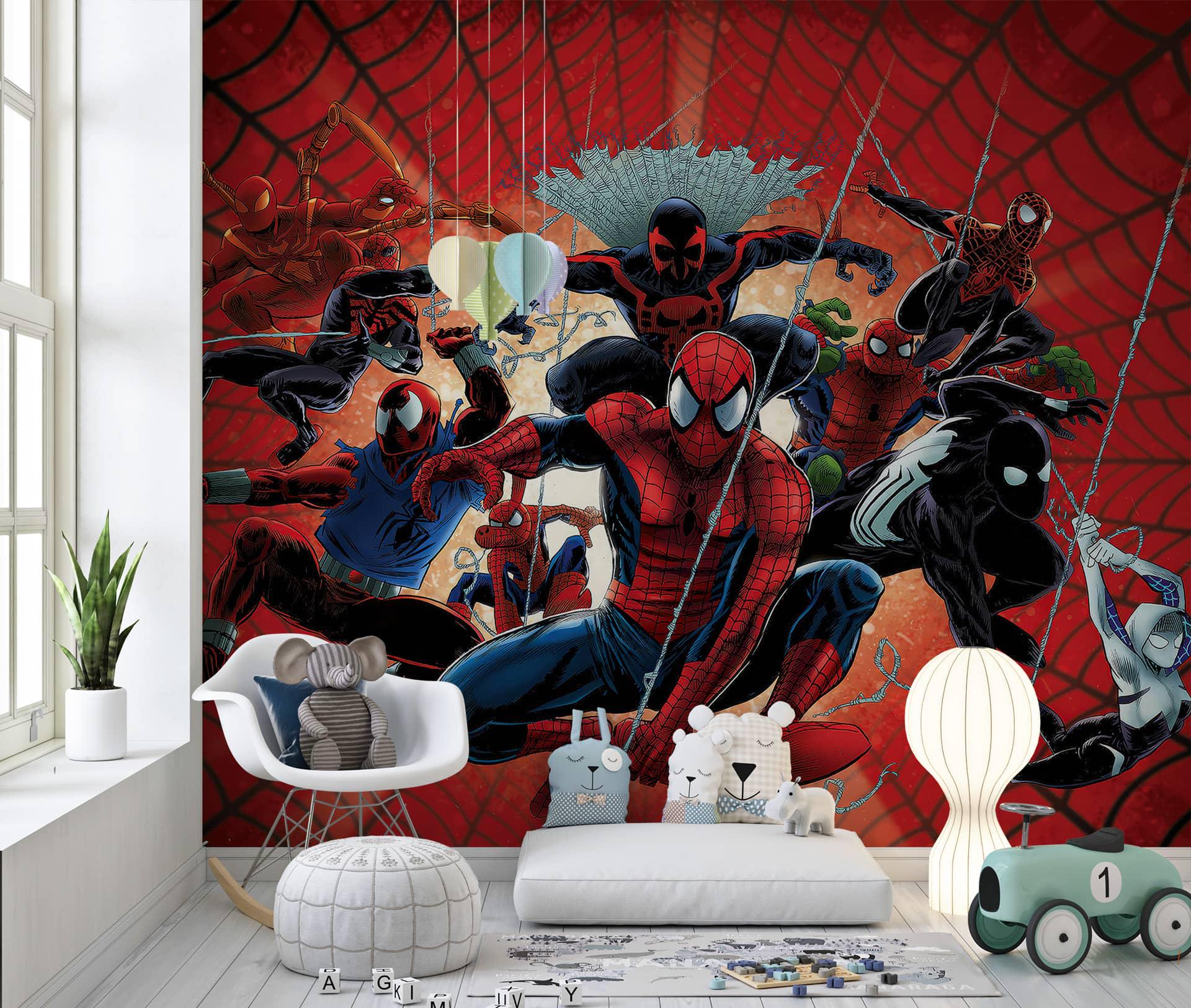 Фотообои флизелиновые Styleo Print-walls Паучья команда 0449 300х250 см (Pw-0449/2)