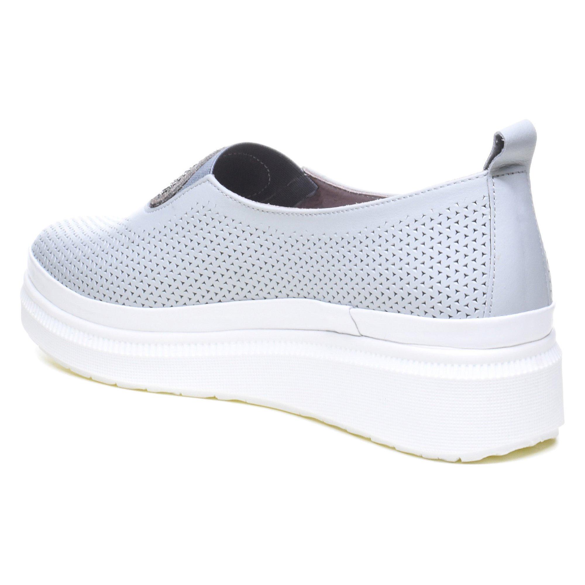 Слипоны женские Nod Trend р. 36 Серый (089280-36) - фото 11