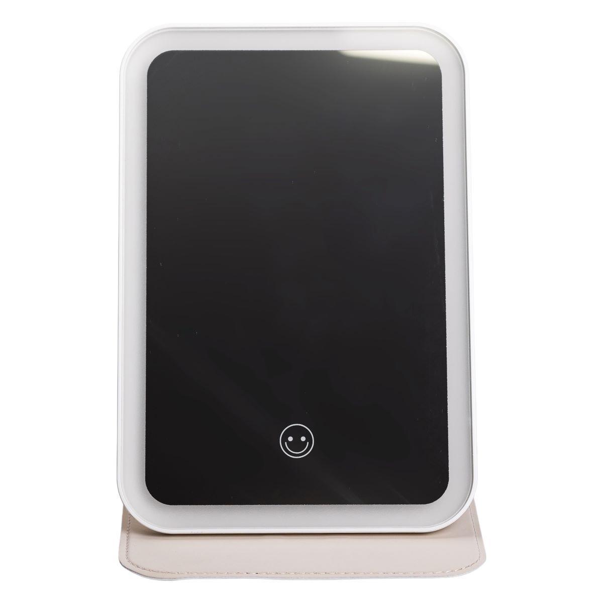 Зеркало с подсветкой настольное складное HP-10-8AGR 19,5х13,5 см Зеленый (A-033801) Зеркало с подсветкой настольное складное HP-10-8AGR 19,5х13,5 см Зеленый (A-033801)