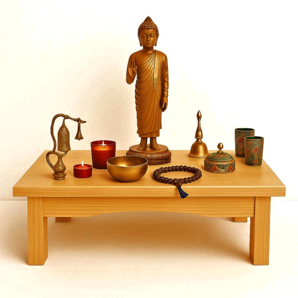 Алтарь для медитации из дерева Ведалис Карри (ЛАТ-009003)