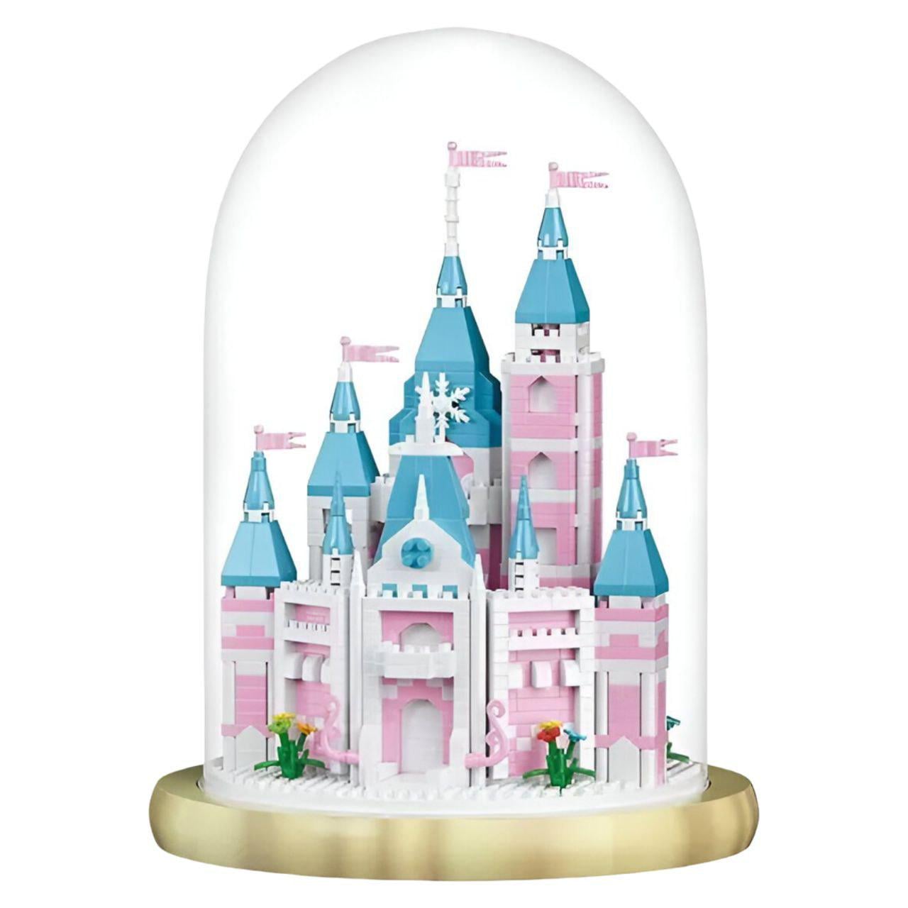 Конструктор Розовый замок P2199 1743 дет. Розовый (32109693)