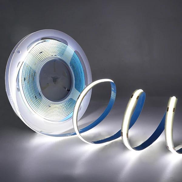 Лента LED светодиодная COB 320LED/1 м от USB с переключателем 5 м Белый