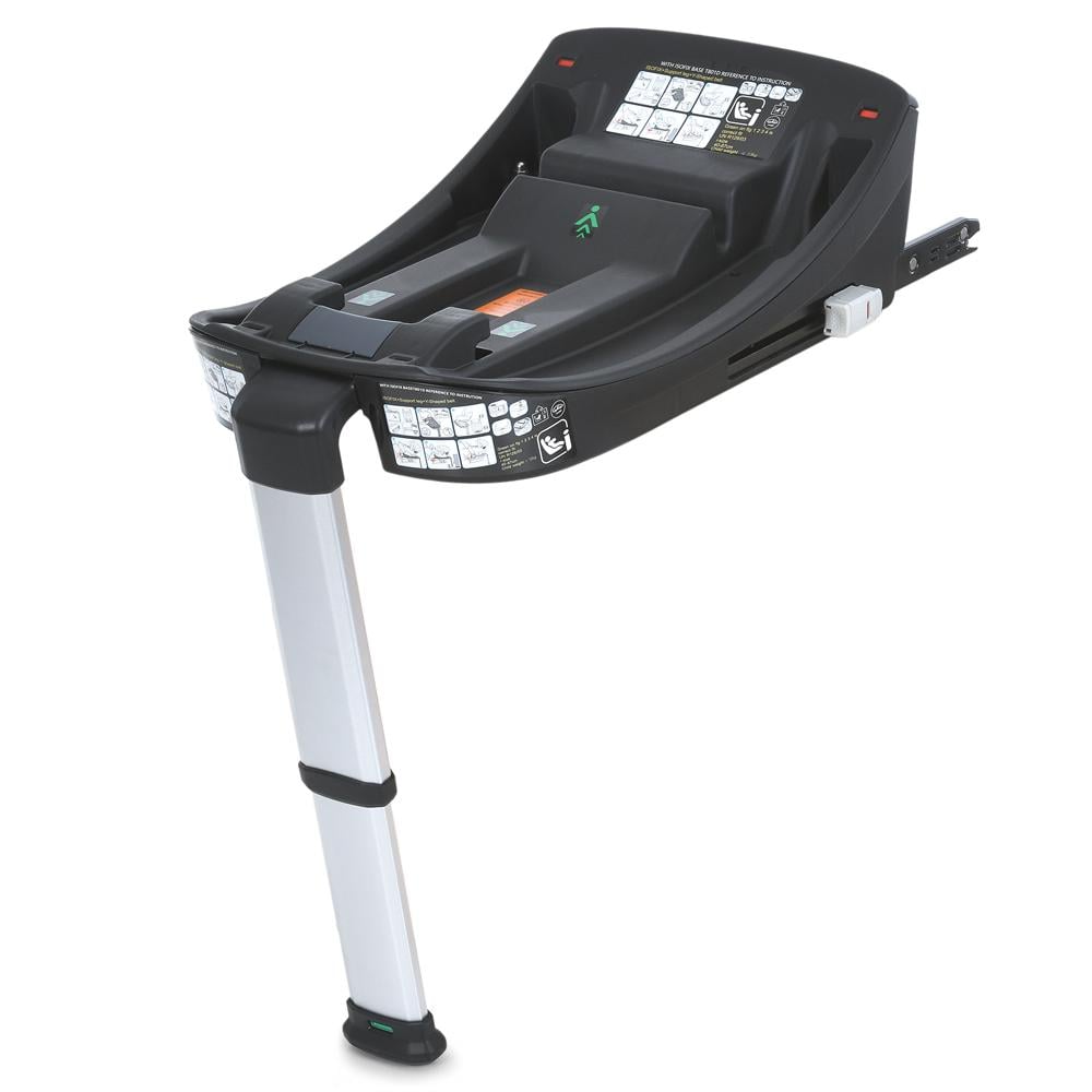 База під автокрісло Bambi ME 1176 i-LINE Base i-SIZE R129 з кріпленням ISOFIX та опорною ногою Чорний (30307697)